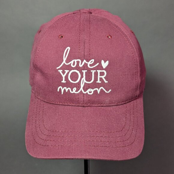 Love Your Melon Accessories - Love Your Melon Leather Strapback Hat